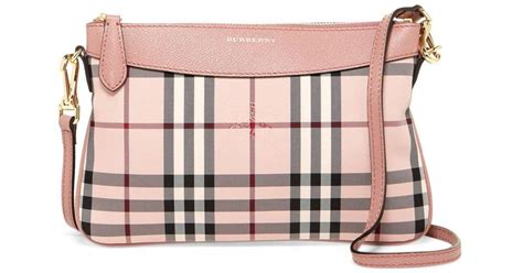 pink burberry crossbody bag.